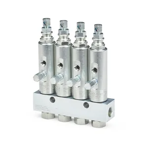 GL-1 Grease Injectors - 4 Injectors and Manifold - Graco 114904