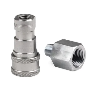 High Capacity Fill Coupler - 1/4 inch QD Female by 1/4 inch NPT Female - Graco 121474