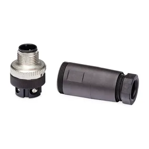 M12 4-Pin Male Connector for 6-8 mm Cable - Graco 124594