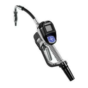 Pulse Mobile Metered Dispense Valve for Oil Applications - 1/2 NPT, Semi-rigid Extension, Automatic Nozzle - Graco 125M321
