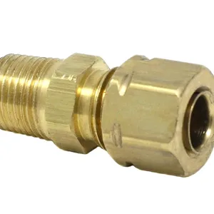 Tube Fitting - 1/4 in. Tube x 1/8 in. Straight Fitting - Graco 127553