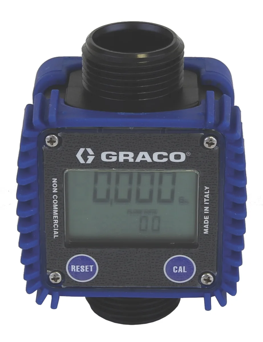 LD Digital In-Line Turbine Meter with LCD Display - Graco 127663