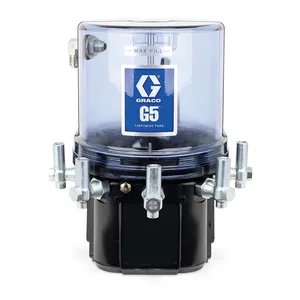 G5 Standard Pump Assembly, 24 VDC, 4 Liter, External Low Level, 5-Pin CPC, Pressure Relief Valves - Graco 134178