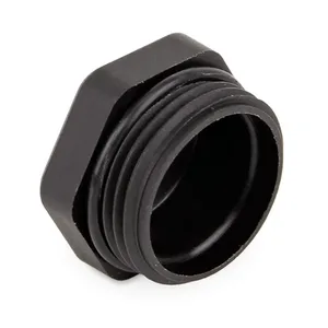 Vent Valve Output Cover with O-Ring for G-Series Pumps, IP69K Rated - Graco 16T854