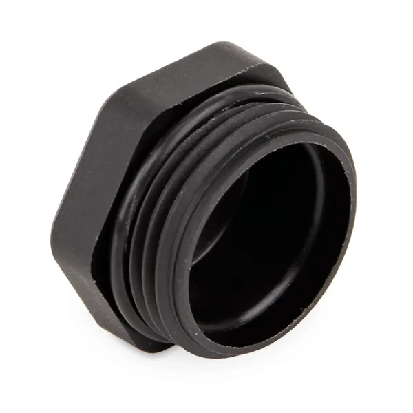 Vent Valve Output Cover with O-Ring for G-Series Pumps, IP69K Rated - Graco 16T854
