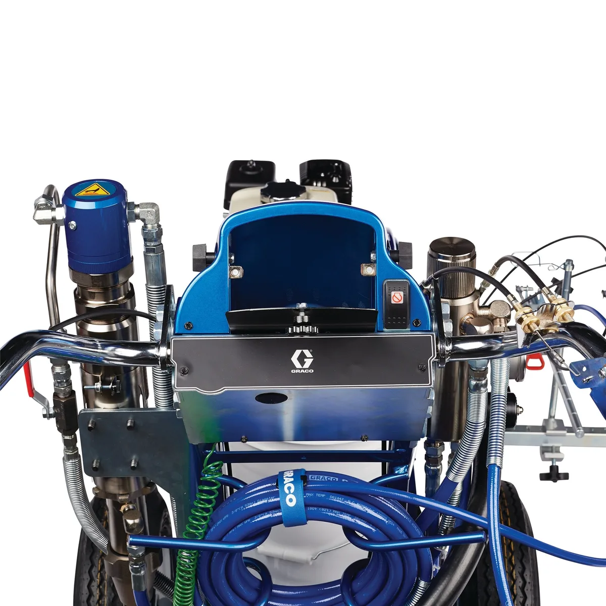 LineLazer 130HS Standard Series Gas Hydraulic Airless Line Striper, 2 Manual Guns - Graco 17H448