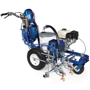 LineLazer V 5900 Standard Series Gas Airless Line Striper, 2 Manual Guns - Graco 17H455
