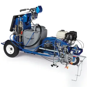 LineLazer V 250SPS HP Automatic Series Self-Propelled Gas Hydraulic Airless Line Striper, 2 Auto Guns - Graco 17H467
