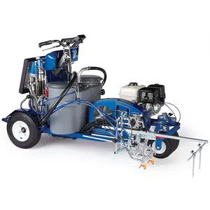 LineLazer V 250DC HP Automatic Series Self-Propelled Gas Hydraulic Airless Line Striper, 3 Auto Guns - Graco 17H472