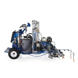 LineLazer V 250DC HP Reflective Series Self-Propelled Gas Hydraulic Airless Line Striper, 2 Auto Guns, 2 Tanks - Graco 17H473