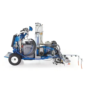 LineLazer V 250SPS HP Reflective Series Self-Propelled Gas Hydraulic Airless Line Striper, 2 Auto Guns, 1 Tank - Graco 17J951