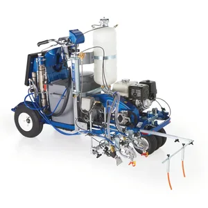 LineLazer V 250SPS HP Reflective Series Self-Propelled Gas Hydraulic Airless Line Striper, 2 Auto Guns, 1 Tank - Graco 17J951