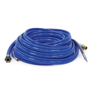 Blue Solid Heavy-Duty Texture Hose Kit, 1 in x 50 ft - Graco 17L003