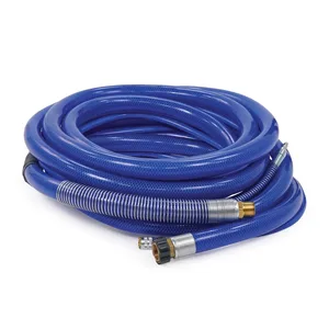Blue Translucent Texture Hose Kit, 1-1/4 in x 35 ft - Graco 17L006