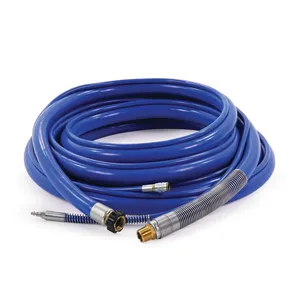 Blue Solid Heavy-Duty Texture Hose Kit, 1 1/4 in x 35 ft - Graco 17L007