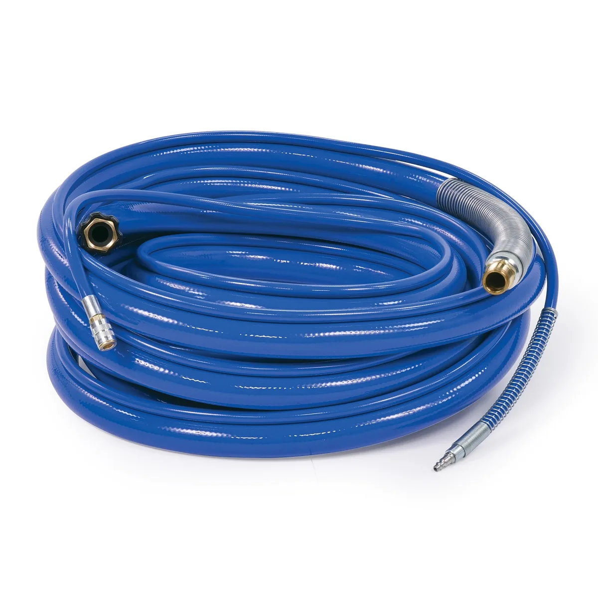 Blue Solid Heavy-Duty Texture Hose Kit, 1 1/4 in x 50 ft - Graco 17L009
