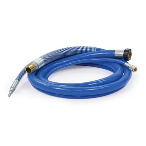 Blue Solid Heavy-Duty Texture Hose Kit, 1 in x 10 ft - Graco 17L010