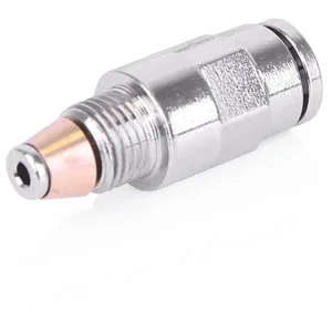 CSP Outlet Fitting - G-Lock Push-To-Connect Stud - 1/4 inch Hose Stud x M10 with Check Valve, 2000 psi - Graco 17L441