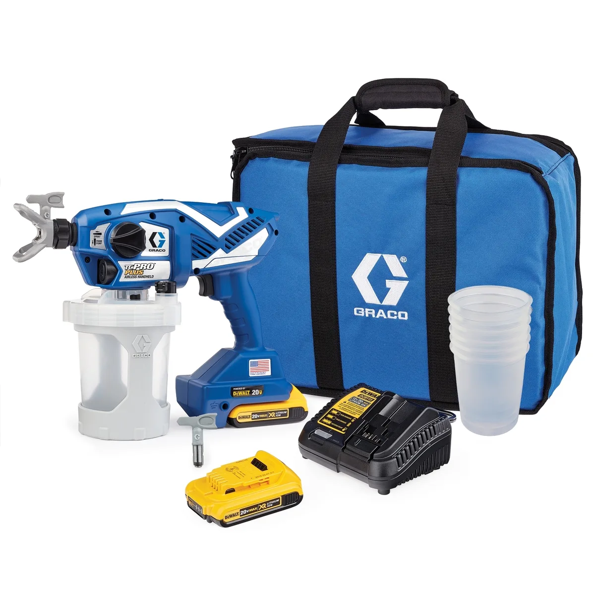 TC Pro PLUS Cordless Handheld Airless Sprayer - Graco 17N223