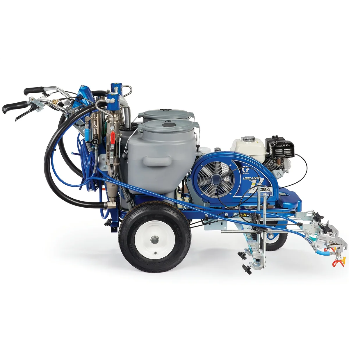 LineLazer V 200DC Standard Series Airless Line Striper, 2 Manual Guns - Graco 17Y231