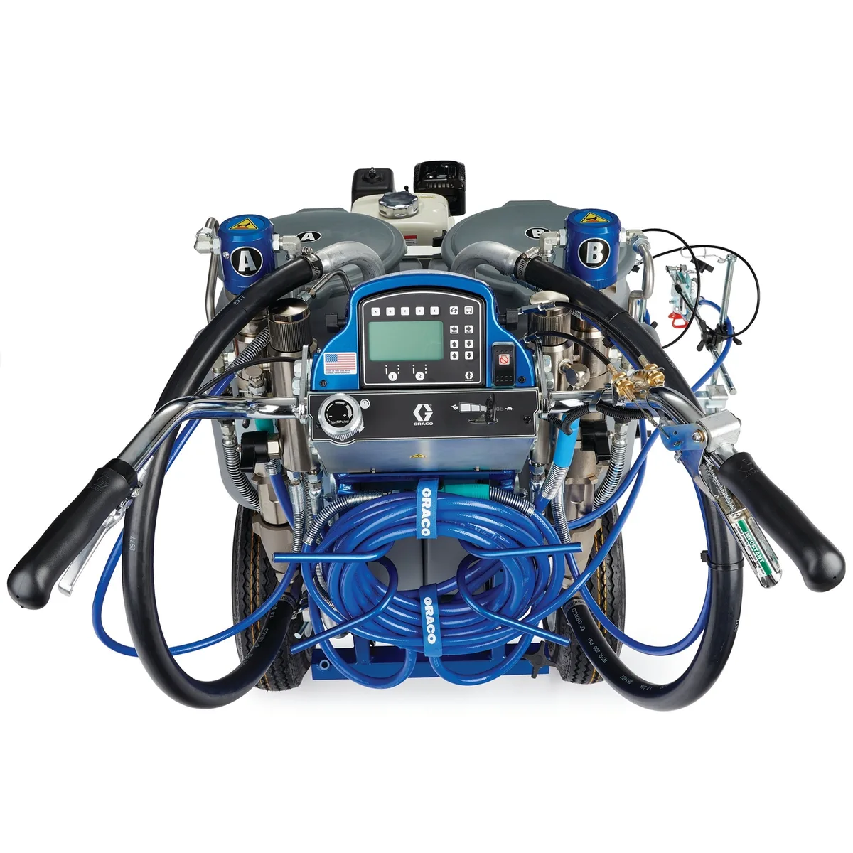 LineLazer V 200DC Standard Series Airless Line Striper, 2 Manual Guns - Graco 17Y231