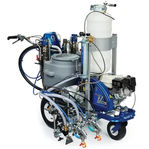 LineLazer V 200DC HP Reflective Series Airless Line Striper, 2 Auto Guns, 1 Tank - Graco 17Y270