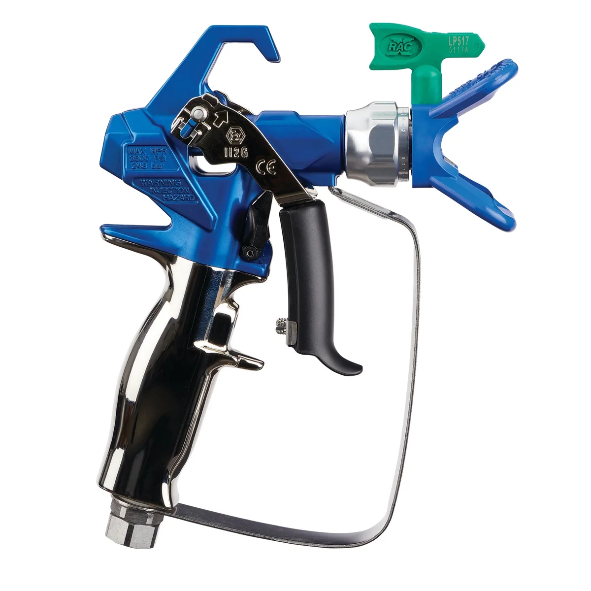 Contractor PC Airless Spray Gun with RAC X FFLP 210 SwitchTip - Graco 17Y470