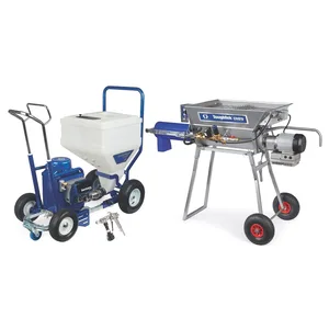 TexSpray T-MAX 6912 Electric Texture Sprayer, STX Gun, 100 ft Hose, Continuous Feed Mixer - Graco 17Z703