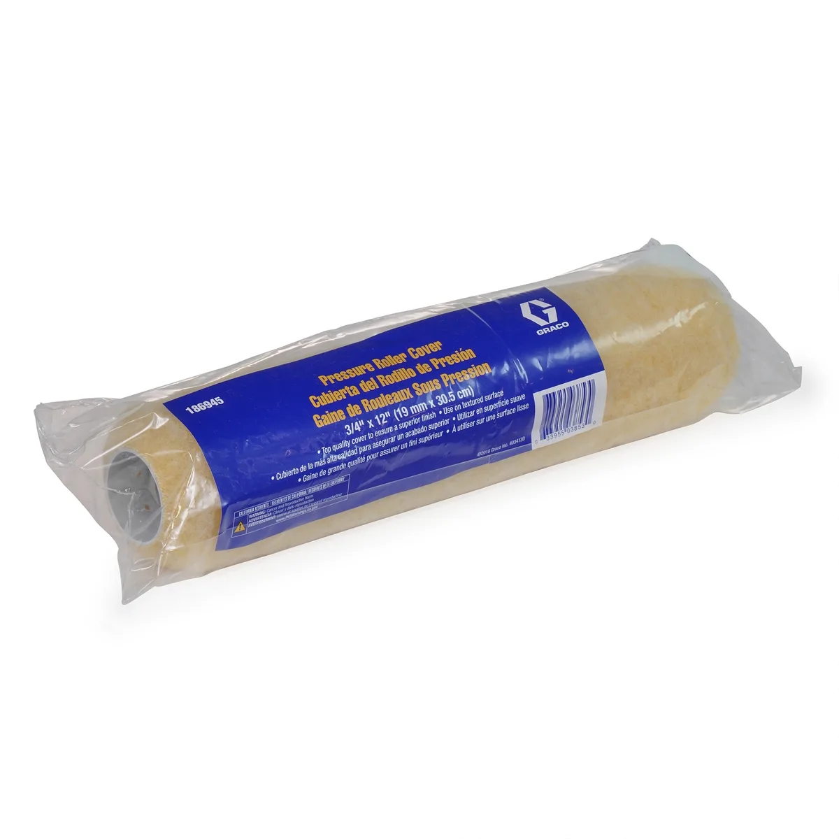 12 in Roller Cover Kit, 3/4 in Nap - Graco 186945