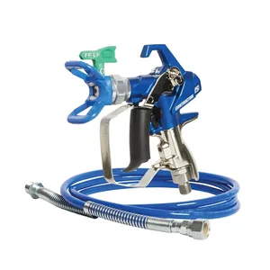 Contractor PC Compact Gun, 1/8 in x 4.5 ft Whip Hose, RAC X FFLP 210 SwitchTip - Graco 19Y446