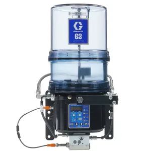 G3® Max Grease Pump for Dual-Line Lubrication Systems, 24 VDC, 8 Liter, Low Level with Controller, 1 Sensor, CPC, 3 Pump Elements - Graco 2002241