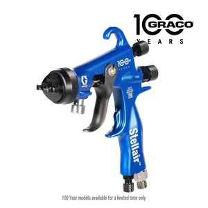 Stellair Air Spray Gun, HVLP, 0.042 in (1.1 mm), General Industry, PEEK Tip - Graco 2004151