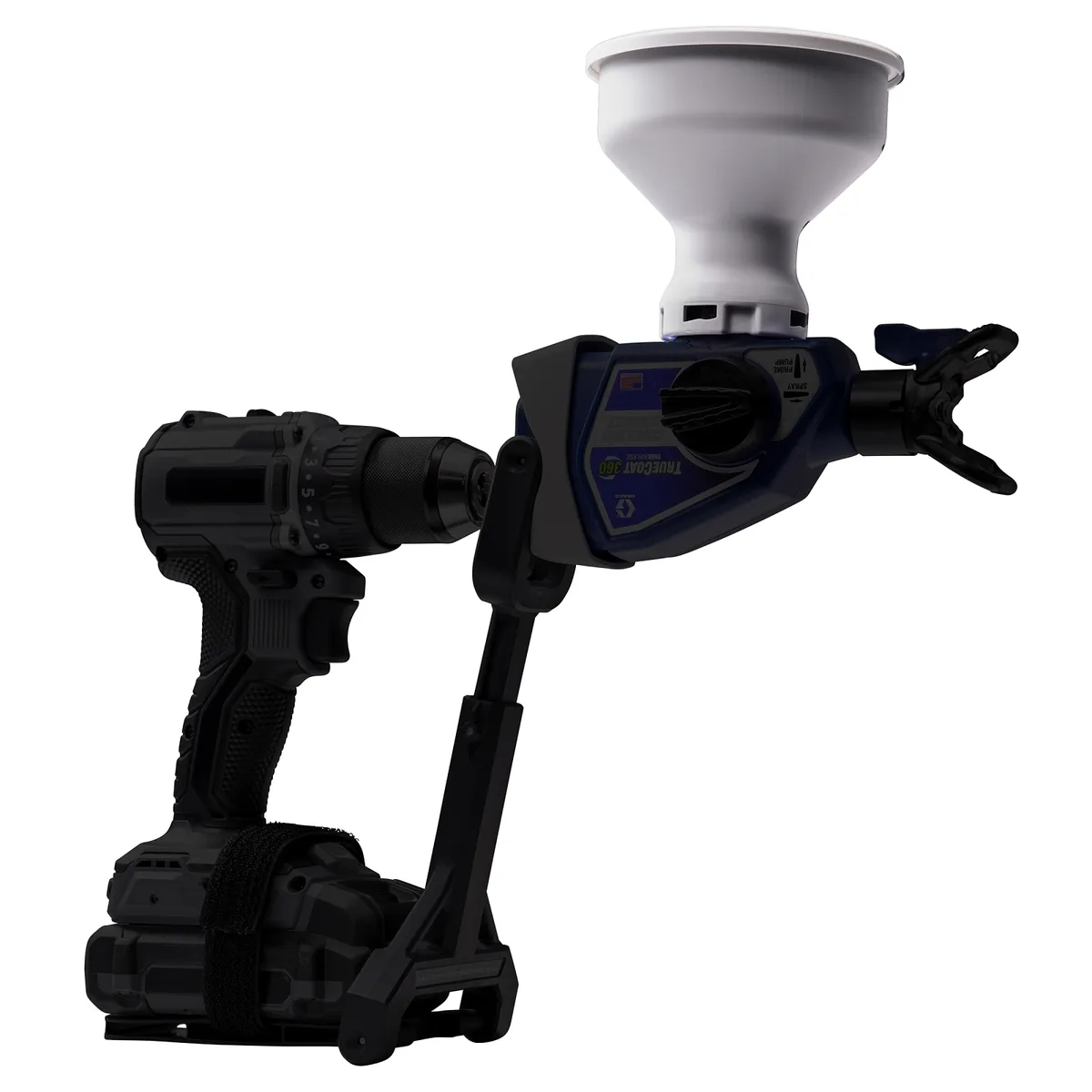 Cordless Connect Drill Sprayer Detail Cup Kit - Graco 2004277