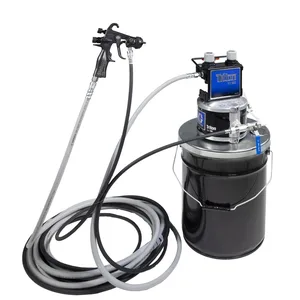 Triton SST Spray Package, Pail Mount, Stellair ACE Air Spray Gun, 0.055 in (1.4 mm) nozzle, 25 ft (7.6 m) fluid and air hose - Graco 2006381