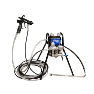 Triton SST Spray Package, Stand Mount, Stellair ACE Air Spray Gun, 0.055 in (1.4 mm) nozzle, 25 ft (7.6 m) fluid and air hose - Graco 2006382