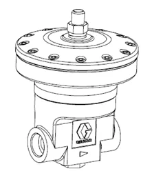Elite Fluid Pressure Regulator, ORFS, P60-VP, DN7 - Graco 2008938