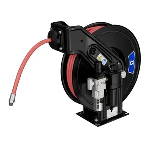 FRL 20, Air, 3/8 Inlet, 1/2 in X 50 ft (13 mm X 15 m) Hose, NPT, Truck/Bench Mount (FRL Left), Black - Graco 2009322