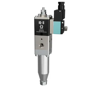 iQ Dispense Valve, Snuff Back, Ambient, NPT Tip, 2.36in (60mm) Nozzle, Direct Mount Solenoid - Graco 2011319