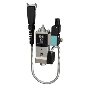 iQ Dispense Valve, Ball/Seat, Heated, NPT Tip , 0in (000mm) Nozzle, Direct Mount Solenoid - Graco 2011765