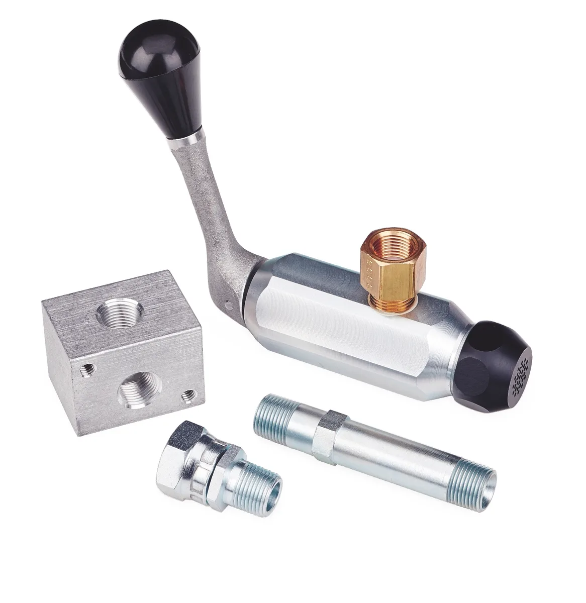 Dispenser Valve Kit for Adding Additional Dispense Valves toModular Oil Dispense Bar - Graco 220112