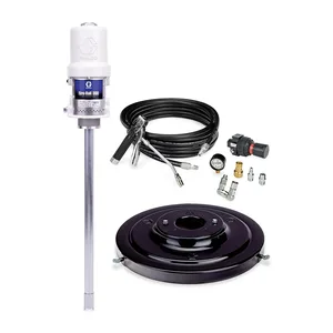 Fire-Ball® 300 Series 15:1 120 lb. (54 kg) Grease Pump - Stationary Pail Dispenser Package - Graco 220170