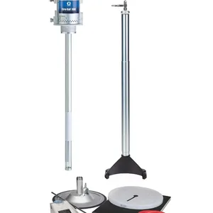 Fire-Ball® 300 Series 50:1 120 lb. (54 kg) Grease Pump - Stationary Supply Topper-Inductor Package - Graco 222073