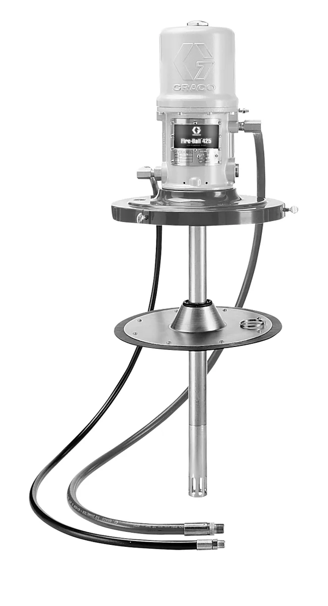 Fire-Ball® 425 50:1 120 lb. (55 kg) Grease Pump - Stationary Supply Package - Graco 223108