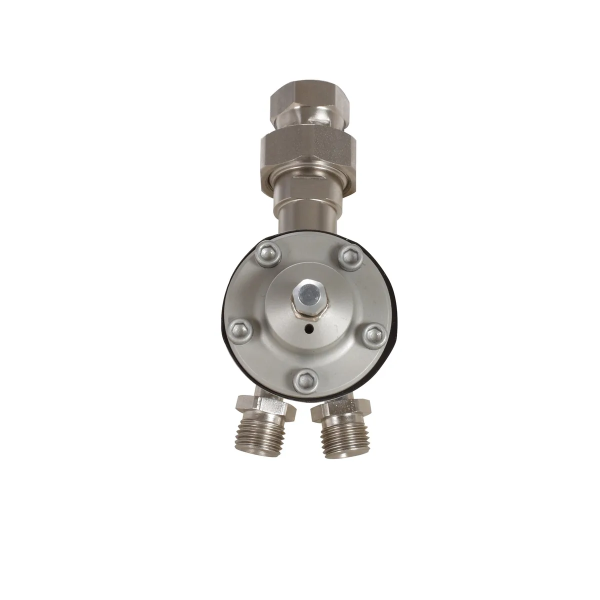 Gun Mounted Fluid Regulator, 3/8 npsm(f) inlet/outlet, 200 max inbound psi (14 bar), SST wetted parts - Graco 223622