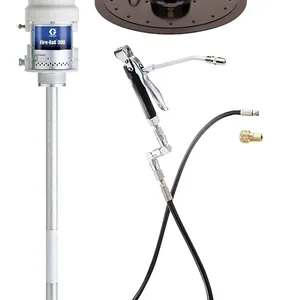 Fire-Ball® 300 Series 50:1 120 lb. (54 kg) Grease Pump Portable Package with Caster Base - Graco 225006