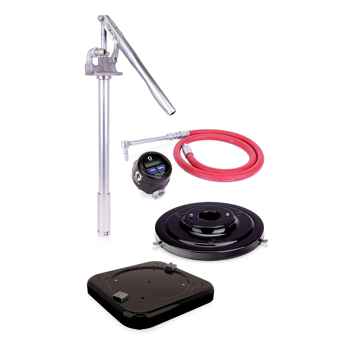 16 Gallon (60 Liter) Pail Gear Lube Portable Dispensing Package - Graco 225376