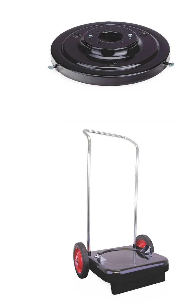 Manually-Operated 16 Gallon (60 Liter) Gear Lube Metered Dispensing Pump - Portable Package - Graco 225384
