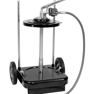 Manually-Operated 16 Gallon (60 Liter) Gear Lube Metered Dispensing Pump - Portable Package - Graco 225384