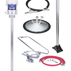 Fire-Ball® 300 Series 50:1 400 lb. (181 kg) Grease Pump - Stationary Supply Topper-Inductor Package - Graco 226013
