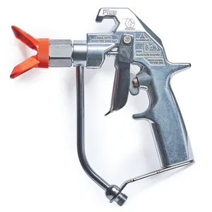 Silver Plus Airless Spray Gun, 2 Finger Trigger, Fine Finish Flat Tip - Graco 235462